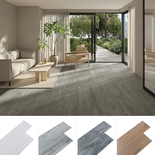 Vinyl floor planks - vinyl, wood