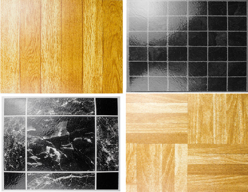 Adhesive vinyl floor - 8, x